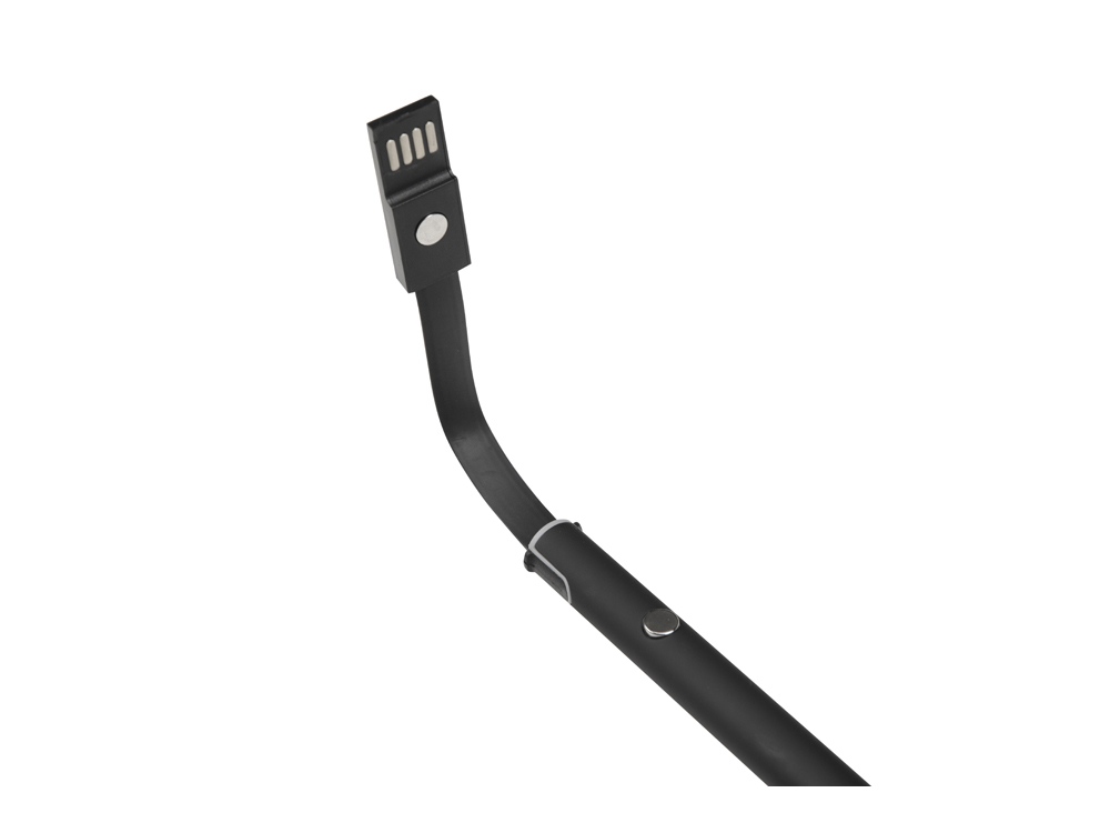 Ручка металлическая шариковая «Connect» с кабелем USB 2 в 1_3