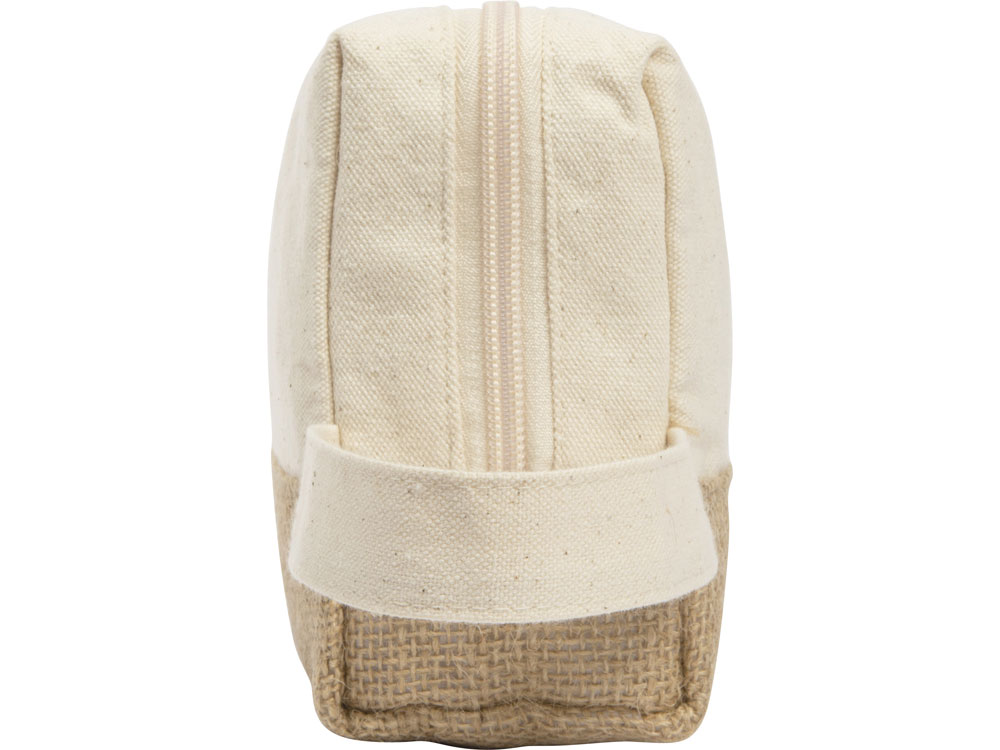Косметичка «Jute» с ручкой из хлопка и джута_5