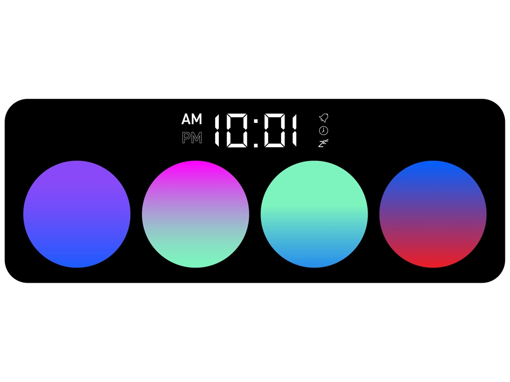 Часы с беспроводным зарядным устройством «Timebox 1»_6