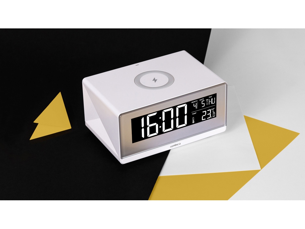Часы с беспроводным зарядным устройством «Timebox 2»_7